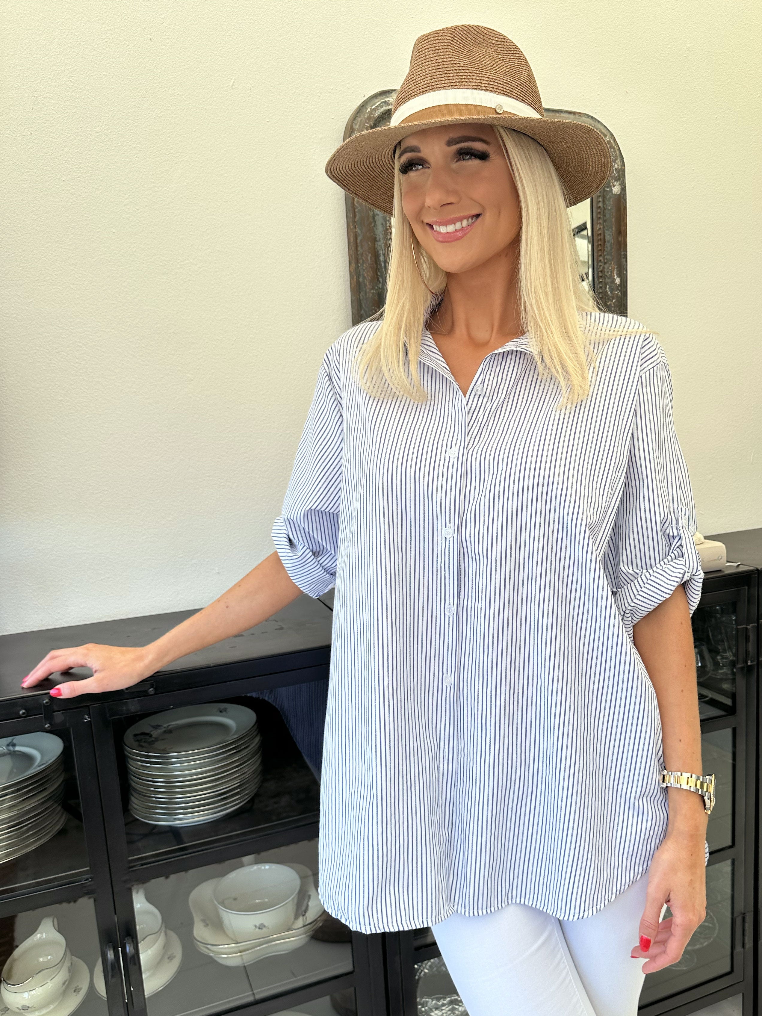 Johanne - Söt randig skjorta